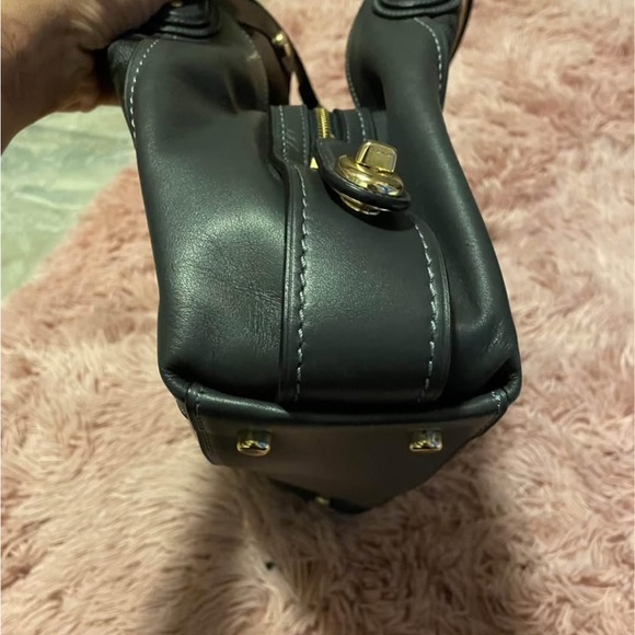 Coach dark navy blue tote - Picture 9 of 9